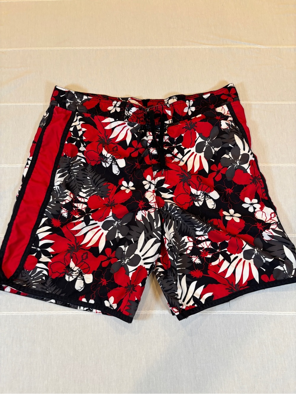 Joe Boxer Hawaiian Floral Board Shorts Swim Trunks Men’s XL tropical surf shorts